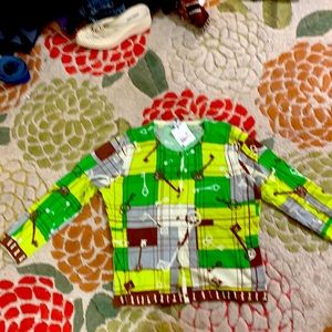 CAbi vintage key spring sweater NWT